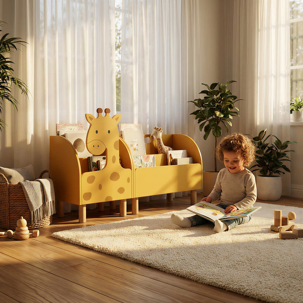 Giraffe Montessori Bookshelf