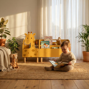 Giraffe Montessori Bookshelf
