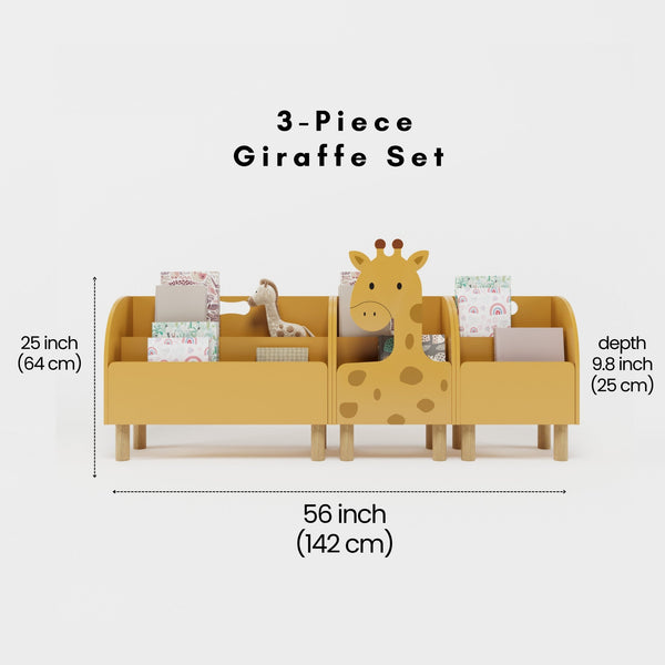 Giraffe Montessori Bookshelf
