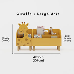 Giraffe Montessori Bookshelf