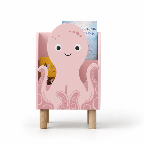 Octopus Montessori Bookshelf by vuvitostore