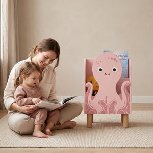 Octopus Montessori Bookshelf by vuvitostore