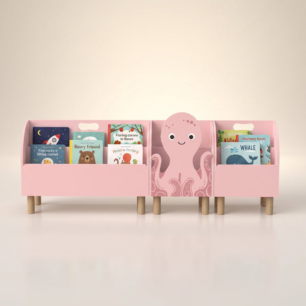 Octopus Montessori Bookshelf by vuvitostore