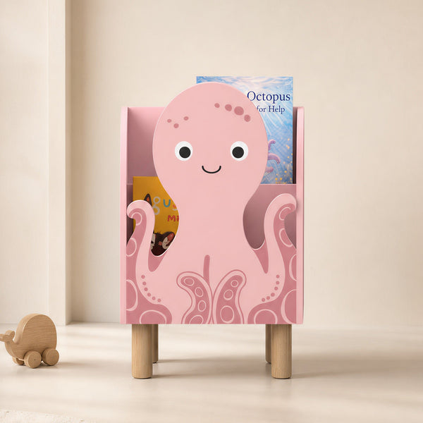 Octopus Montessori Bookshelf by vuvitostore
