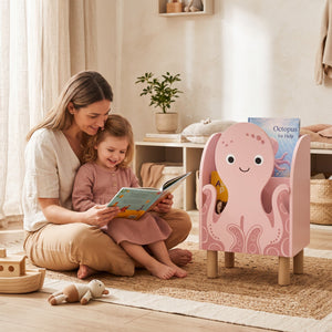 Octopus Montessori Bookshelf by vuvitostore