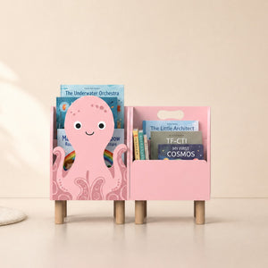 Octopus Montessori Bookshelf by vuvitostore
