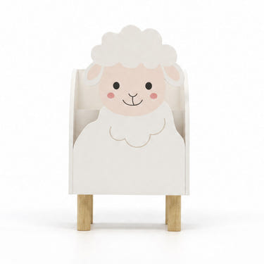 Vuvito Sheep Montessori Bookshelf for Kids by vuvitostore