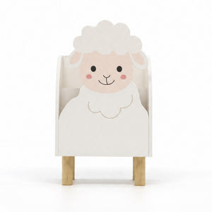 Vuvito Sheep Montessori Bookshelf for Kids by vuvitostore