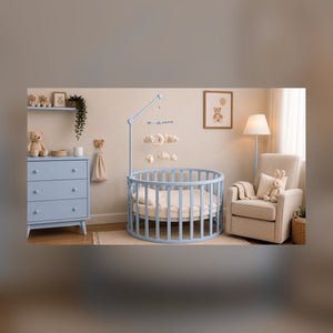 Wooden Baby Mobile Holder for Crib & Changing Table