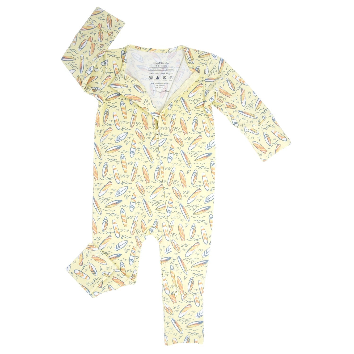 Surfboard Waves Convertible Romper