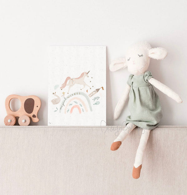 Baby Animals Prints - Luster Paper Nursery Wall Art Prints