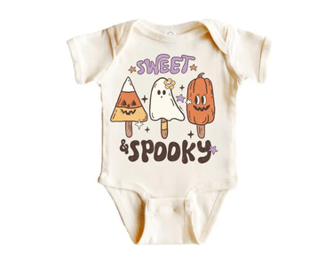 Sweet Spooky Halloween - Baby Boy Girl Clothes Infant Bodysuit Funny Cute Newborn Baby Bodysuit