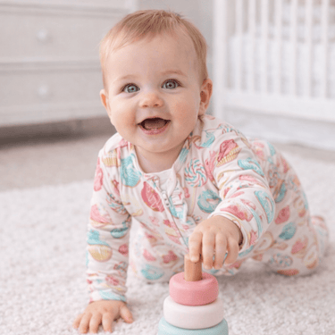 Sweet Tooth Ruffle Footie