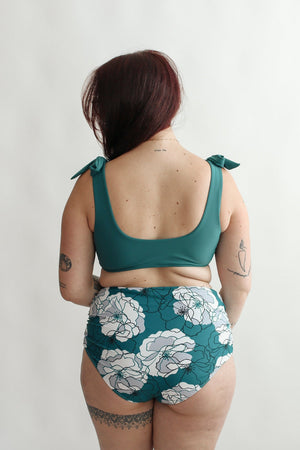 Tie Shoulder Breastfeeding Swimsuit Top | FINAL SALE