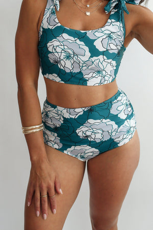 Full Coverage High Waist Bikini Bottoms | FINAL SALE