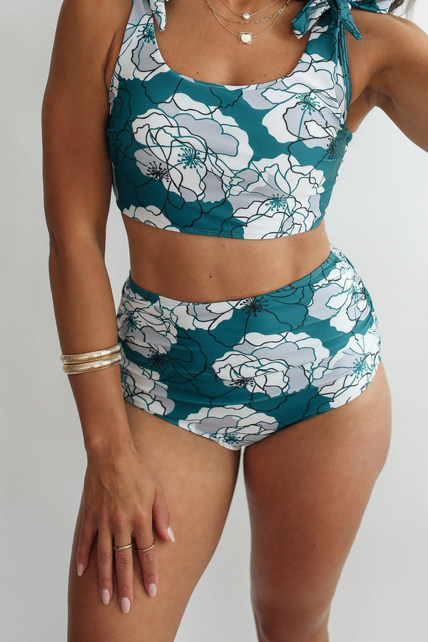 Full Coverage High Waist Bikini Bottoms | FINAL SALE
