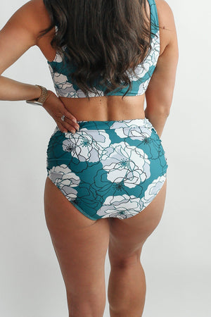 Full Coverage High Waist Bikini Bottoms | FINAL SALE