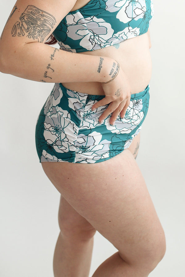 Full Coverage High Waist Bikini Bottoms | FINAL SALE