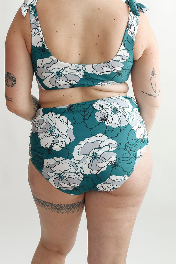 Full Coverage High Waist Bikini Bottoms | FINAL SALE