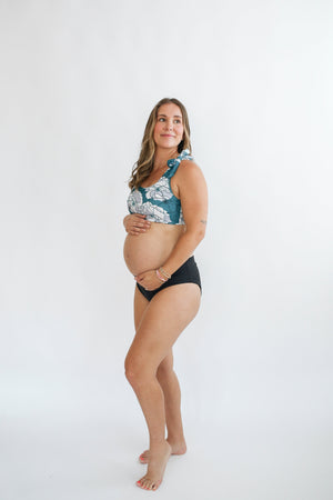 Tie Shoulder Breastfeeding Swimsuit Top | FINAL SALE