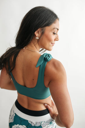 Tie Shoulder Breastfeeding Swimsuit Top | FINAL SALE