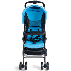 Toddler Travel Stroller for Airplane with Canopy and Adjustable Backrest