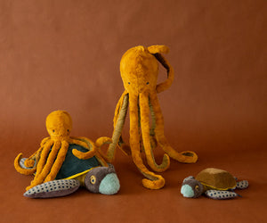 Octopus Plush (large) - Stuffed Toy - Moulin Roty