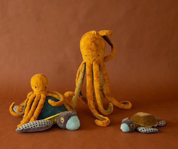 Octopus Plush (large) - Stuffed Toy - Moulin Roty