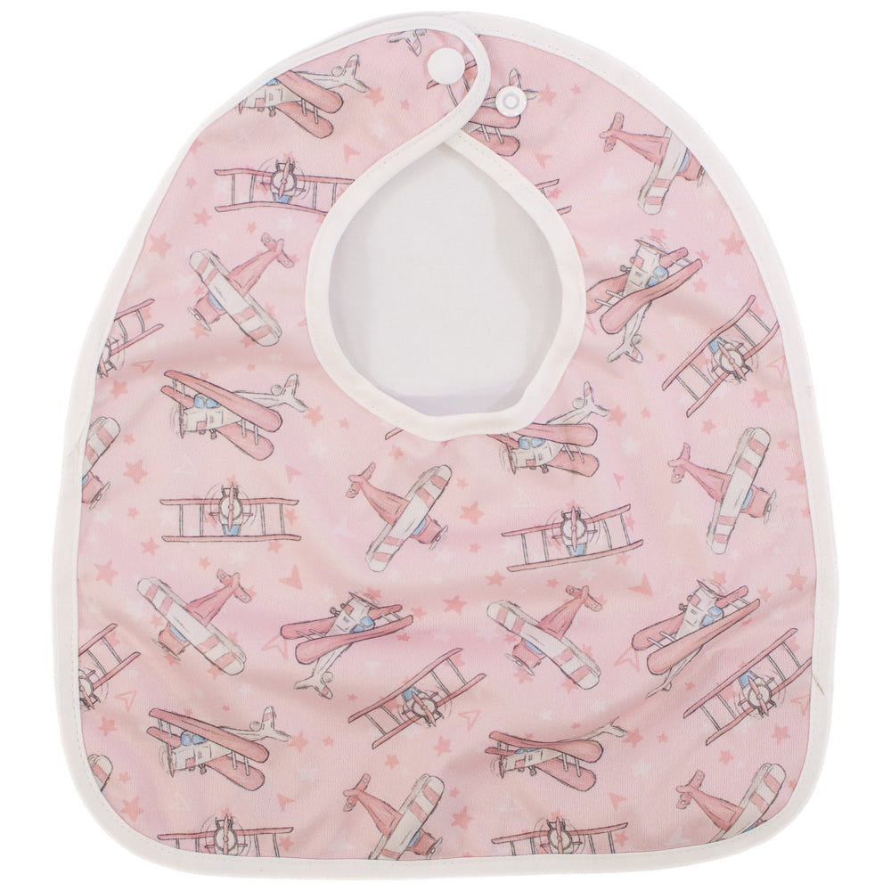 Take Flight - Pink - The Flip Bib - MOOGCO Baby