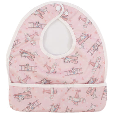 Take Flight - Pink - The Flip Bib - MOOGCO Baby