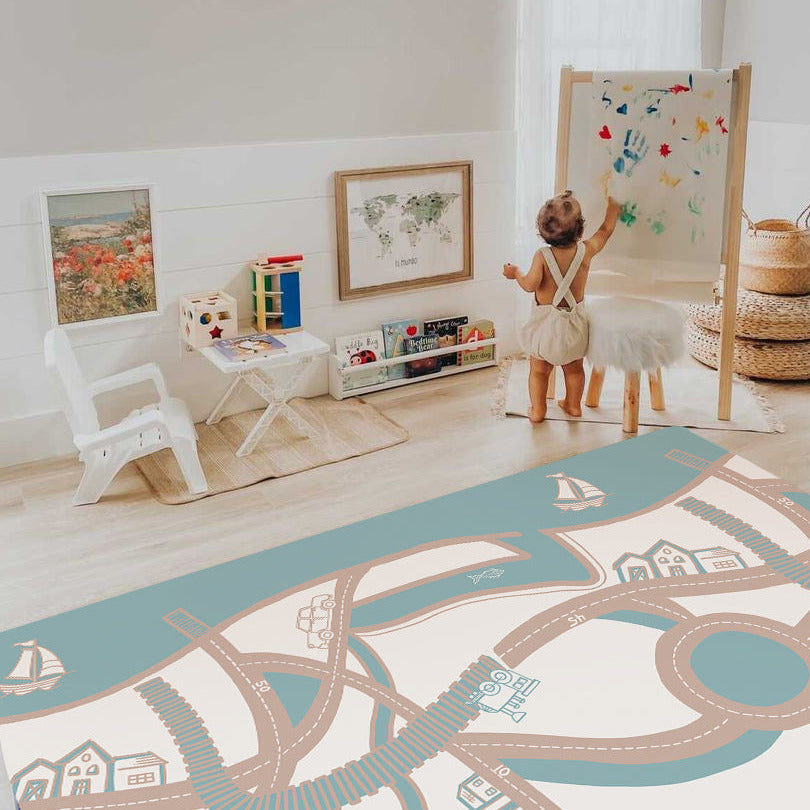 Enya Shwally Playmat: Soft, colorful playmat for babies, perfect for tummy time and safe play.