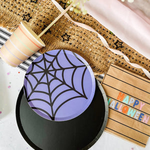 Small Spider Web Dessert Plate (8pcs)