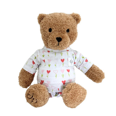 Teddy Plush Toy "Growing Love" for babies, perfect for bedding and sleep comfort.