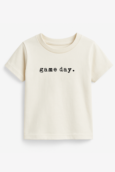 Game Day Organic Kids T-shirt