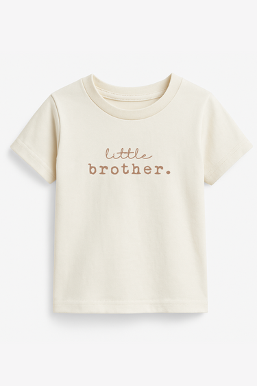 Little Brother Clay Organic Cotton Short Sleeve Toddler T-Shirt
