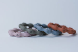 Silicone Teething Ring - Sage