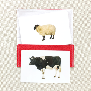 Farm Animal Toddler Cards