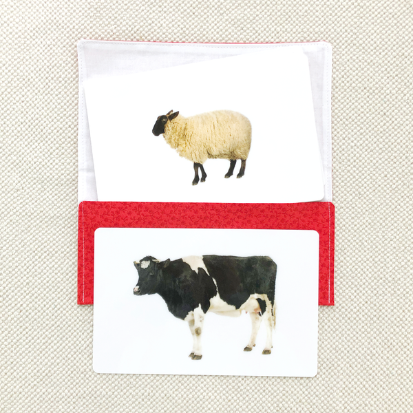 Farm Animal Toddler Cards