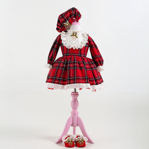 Merry Red Christmas Dress Set