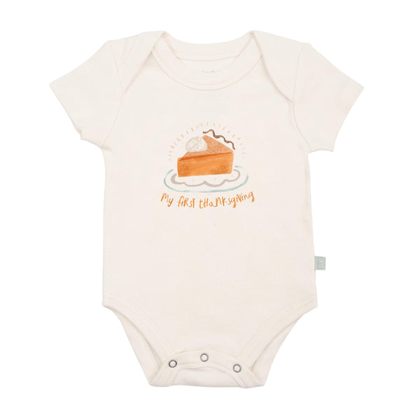 graphic bodysuit | thanksgiving pie