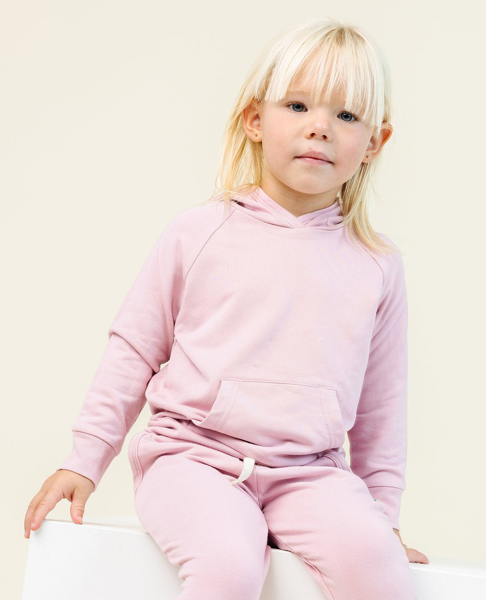 Coziest Hoodie in Flamingo for babies - soft, stylish, and perfect for comfort.