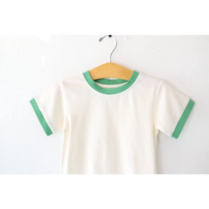 The Everyday Ringer Tee in Green