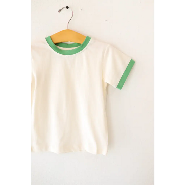 The Everyday Ringer Tee in Green
