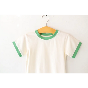 The Everyday Ringer Tee in Green