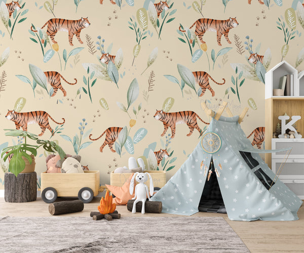 Alphabet Wallpaper - Nursery Wall Decor Wallpapers