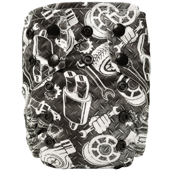 Tiny Tushies Newborn AIO Cloth Diaper - MOOGCO Baby