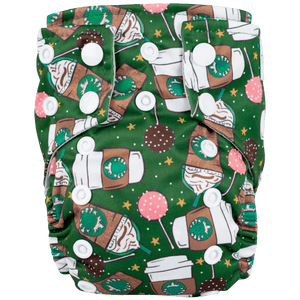 Tiny Tushies Newborn AIO Cloth Diaper - MOOGCO Baby