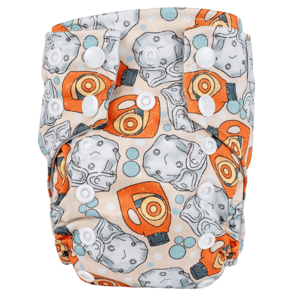 Tiny Tushies Newborn AIO Cloth Diaper - MOOGCO Baby
