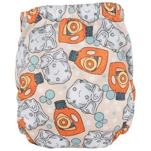 Tiny Tushies Newborn AIO Cloth Diaper - MOOGCO Baby
