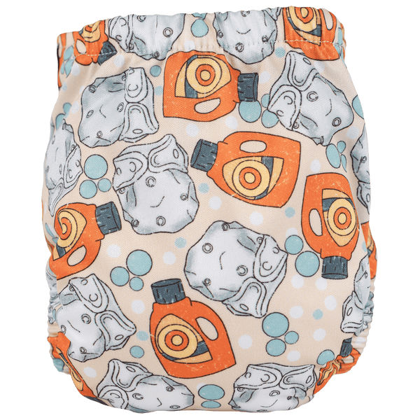 Tiny Tushies Newborn AIO Cloth Diaper - MOOGCO Baby